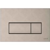 Vitra Root Square 740-2395 Kumanda Paneli, Fırçalı Nikel Fırçalı Nikel
