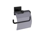 Vitra Root Tuvalet Kağıtlığı (Kapaklı) Mat Siyah A4480436