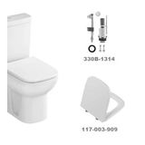 Vitra S20 KARE Klozet Takımı+Soft Kapak+Basmalı İç Takım
