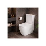 Vitra S25 Smooth Flush Kanalsız Beyaz Duvara Tam Dayalı Klozet Rezervuar Seti 9892B003-7201