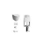 VitrA S50 Asma Klozet Ve Gömme Rezervuar Tam Set