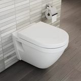 Vitra S50 Kanalsız Beyaz Asma Klozet 7740T003-0850, Vitra Yavaş Kapak 121-003-909