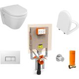 Vitra S50 Rim-Ex Kanalsız Asma Klozet ve Gömme Rezervuar Tam Set - Beyaz