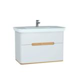 VitrA Sento 100 cm Mat Beyaz Banyo Dolabı