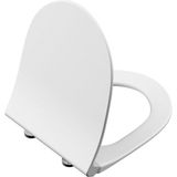VitrA Sento 120-003R009 Beyaz İnce Klozet Kapağı Yavaş Kapanan Modern Tasarım Duroplast Malzeme