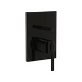 VitrA Suit A4283839 Sıva Üstü Grubu Parlak Siyah Banyo Bataryası
