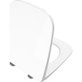 Vitra Universal 207-003R009 Süper Slim Soft Klozet Kapağı, Yavaş Kapanır, Beyaz