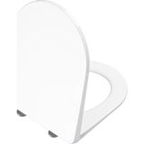 VitrA Universal 208-003R009 Süper Slim Soft Klozet Kapağı, Yavaş Kapanır, Beyaz
