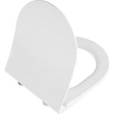 Vitra Universal 210-003R009 Slim Soft Klozet Kapağı, Yavaş Kapanır, Beyaz