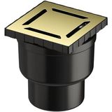 VitrA V-Flow 5608275 Kare Parlak Altın Duş Kapağı