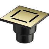 VitrA V-Flow 5608278 Parlak Altın Kare Duş Kanalı