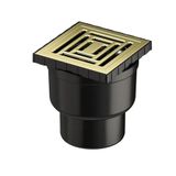 VitrA V-Flow Kare 5608281 Parlak Altın DK800 Duş Kanalı