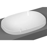 VitrA Vitra Frame Tezgah Üstü Oval Lavabo, 56 Cm, Beyaz, 5652b403-0016