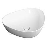 VitrA Vitra Lavabo, Plural, Üçgen, Alçak, Çanak, 47 Cm, 7812b403-0016 Beyaz