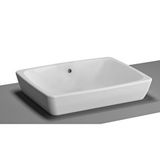 VitrA Vitra Metropole Çanak Lavabo 5667b003-0012 Dikdörtgen - Kompakt - 50x40 Cm - Armatür Deliksiz - Su Taşma Delikli - Beyaz