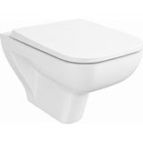 VitrA VİTRA S20 SQUARE ASMA KLOZET SMOOTHFLUSH 52CM BEY (7691L003-0850) - Beyaz