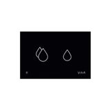 VitrA Vitra V-care Smart Kumanda Paneli, Siyah (8 cm Gömme Rezervuarlar için) 768-1501