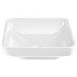 VitrA Vitra Water Jewels Çanak Lavabo 4441b403-1361 Kare - Kompakt - 40x39 Cm - Armatür Deliksiz - Su Taşma Deliksiz - Clean - Beyaz