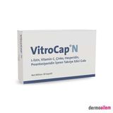 VitroCap N L-Lizin Vitamin C Çinko 30 Kapsül