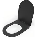 VittBanyo Yavaş Kapanan Duroplast Siyah Klozet Kapağı ( Avva - Brilla - Garcia )