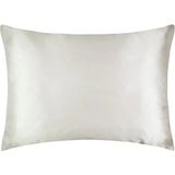 vitvit Doğal Beyaz Renkli 100 % Ipek Yastık Kılıfı ( 50 cm -70 Cm) 16 Momme - 50 x 70