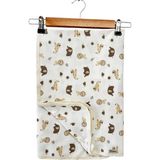 vitvit Organik Pamuklu Çift Taraflı Bebek Battaniyesi 90X90 cm - 90 x 90