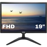 Viva 19'' Full Hd HDMI VGA Dahili Hoparlörlü LED Monitör Güvenlik Kamera Sistemleri Uyumlu - 5 ms - 300 Hz