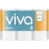 Viva 6 Rulo 2 Katlı Kağıt Havlu Dayanıklı ve Ultra Emici Özellikleriyle Mutfak İçin