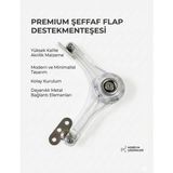 Viva Cırcırlı Piston - Mutfak Dolabı ve Mobilya Kapak Amortisörü (2'li Paket) - Şeffaf