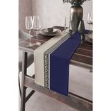 Viva Home 40x140cm Tay Tüyü Dokuma Premium Leke Tutmayan Kumaş Masa Örtüsü Runner Avangarde Rnr143