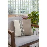 Viva Home 43x43cm Çift Taraflı Kırlent Yastık Kılıfı Premium Tay Tüyü Dokuma Leke Tutmayan Kumaş Avangard Krl147