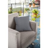 Viva Home 43X43Cm K.Gri Premium Tay Tüyü Döşemelik Kumaş Dekoratif Çift Taraflı Kırlent Yastık Kılıfı Krl011
