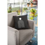 Viva Home 43X43Cm Leke Tutmaz Premium Tay Tüyü Kumaş Soyut Çift Taraflı Kırlent Yastık Kılıfı Krl368