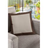 Viva Home 43X43Cm Premium Tay Tüyü Dokuma Kumaş Balık Sırtı Çift Taraflı Kırlent Yastık Kılıfı Krl352