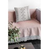 Viva Home 43X43Cm Premium Tay Tüyü Leke Tutmaz Kumaş Moroccan Çift Taraflı Kırlent Yastık Kılıfı Krl192