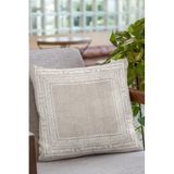 Viva Home 43X43Cm Tay Tüyü Dokuma Premium Kumaş Çift Taraflı Kırlent Yastık Kılıfı Bohem Krl217