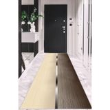 Viva Home Bej Kesme Özel Ölçü Rulo Yolluk Kaymaz Taban Mutfak Hol Antre Halısı Ar1405, Bej, 120 X 510