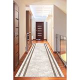 Viva Home Bej Özel Ölçü Kesme Rulo Yolluk Kaymaz Taban Hol Antre Mutfak Halısı Ar1489, Bej, 120 X 390