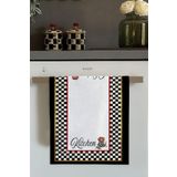 Viva Home Beyaz Damalı Fırın Mutfak Havlusu 30X50Cm