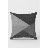 Viva Home Füme Premium Tay Tüyü Leke Tutmaz Kumaş Geometrik Çift Taraflı Kırlent Yastık Kılıfı Krl1123