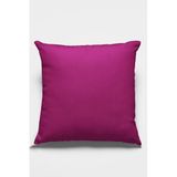 Viva Home Fuşya Sade Kırlent Kılıfı Premium Kumaş Tay Tüyü Döşemelik Tek Renk Düz 43X43Cm Krl015