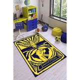 Viva Home Lacivert Makinede Yıkanabilen Kaymaz Taban Taraftar Halısı Ar189, Lacivert, 80 X 180