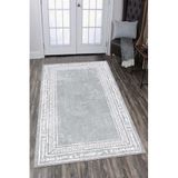 Viva Home Leke Tutmayan Kaymaz Taban Salon Mutfak Halısı Ar1093, Gri, 80 X 200