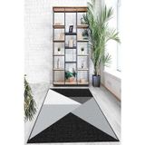 Viva Home Leke Tutmayan Kaymaz Taban Yıkanabilir Salon Makine Halısı Yolluk Ar1033