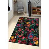 Viva Home Leke Tutmayan Yıkanabilir Kaymaz Tabanlı Patchwork Mutfak Halısı Ar1065, Çok Renkli - 4, 80 X 120