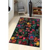 Viva Home Leke Tutmayan Yıkanabilir Kaymaz Tabanlı Patchwork Mutfak Halısı Ar1065