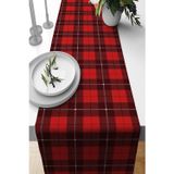 Viva Home Noel Premium Tay Tüyü Yeni Yıl Leke Tutmayan Kumaş Masa Örtüsü Christmas Runner 40x140cm Rnr550