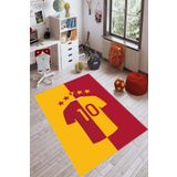 Viva Home Sarı Kırmızı Aslan Taraftar Halısı Yolluk VH052