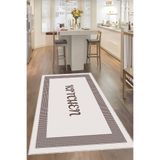 Viva Home Vizon Kaymaz Taban Kitchen Yazan Mutfak Halısı Yolluk Vh107, Vizon, 200 X 300