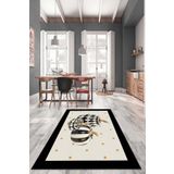 Viva Home Yıkanabilir Kaymaz Tabanlı Leke Tutmaz Bal Kabaklı Mutfak Halısı Ar1137
